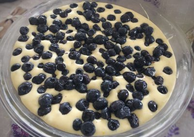 Homemade Blueberry Clafoutis- Pour & Bake