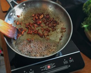 Caeser Salad - Fry your Bacon