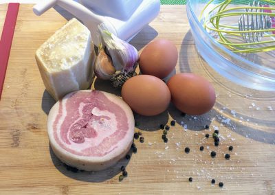 Carbonara - Ingredients