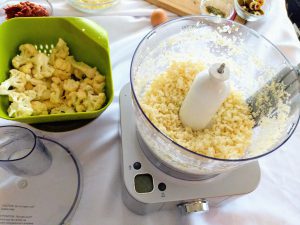 Cauliflower Pizza Crust - Dice and Bake