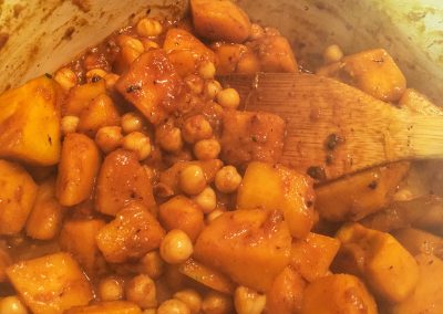 Curried Kabocha Squash - Saute