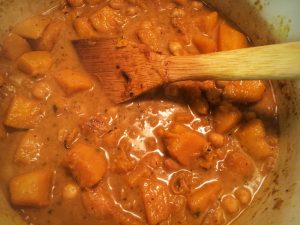 Curried Kabocha Squash - Simmer