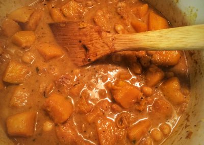 Curried Kabocha Squash - Simmer