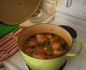 Dutch Oven Chicken and Rice - Into your Oven