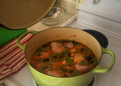 Dutch Oven Chicken and Rice - Into your Oven