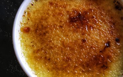 Homemade Eggnog Creme Brûlée