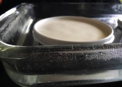 Eggnog Creme Brûlée - Water Bath