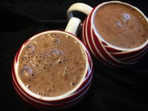 Eggnog Hot Chocolate - Cool and Top