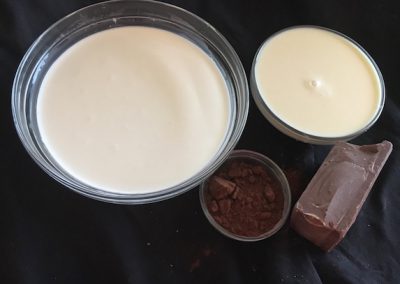 Eggnog Hot Chocolate- Ingredients