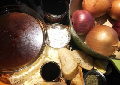 French Onion Soup - Ingredients