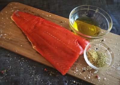 Grilled Salmon - Ingredients