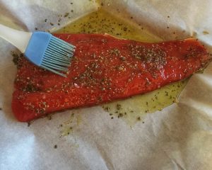 Grilled Salmon - Marinade your Salmon