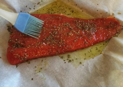 Grilled Salmon - Marinade your Salmon