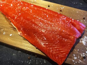Grilled Salmon - Salt your Salmon