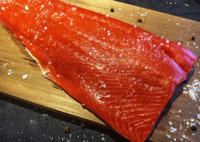 Grilled Salmon - Salt your Salmon