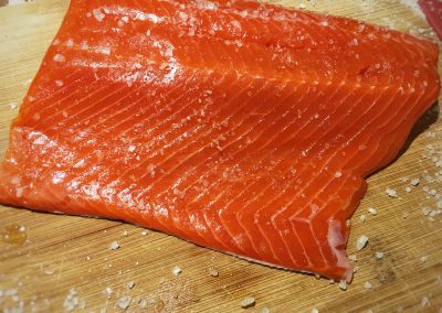 Homemade Chardonnay Salmon - Salt your Salmon