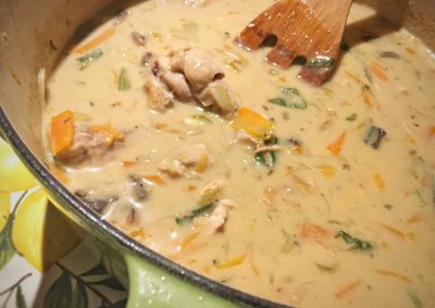 Homemade Chicken Fricassee - Simmer