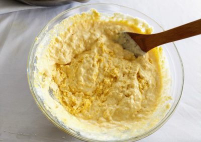 Homemade Cornbread - Combine your Ingredients