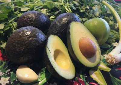 Homemade Guacamole - Pit your Avocados