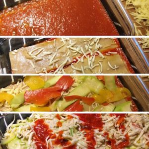 Homemade Veggie Lasagna - Layer your Lasagna