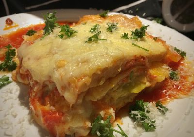Homemade Veggie Lasagna - Ready to Serve