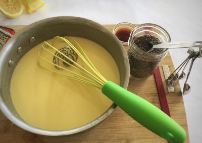 Lemon Chia See Pudding - Flavor and Wait 1