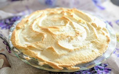 Homemade Raspberry Lemon Meringue Pie