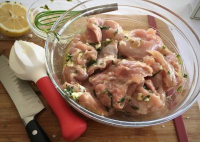Lemon Tarragon Chicken - Marinade