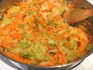 Mirepoix - Sautee