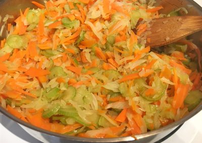 Mirepoix - Sautee