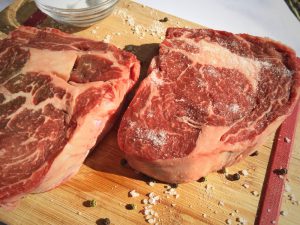 Pan Seared Ribeye Steak - Salt your Steaks
