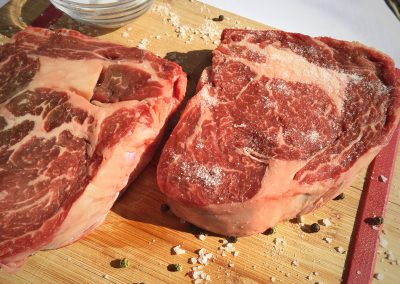 Pan Seared Ribeye Steak - Salt your Steaks