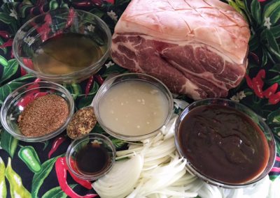 Slow Cooker Pulled Pork- Ingredients