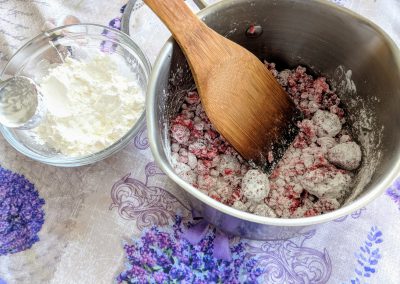 Raspberry Lemon Meringue Pie - Berry Bottom