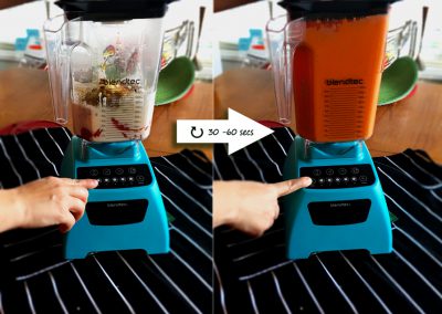 Red Pepper Pasta - Blend the Sauce