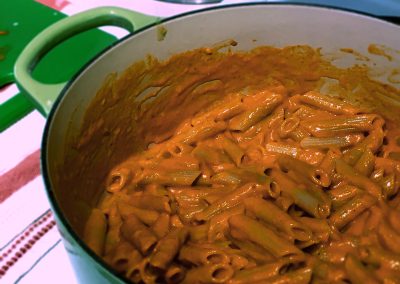 Red Pepper Pasta - Off the Stove