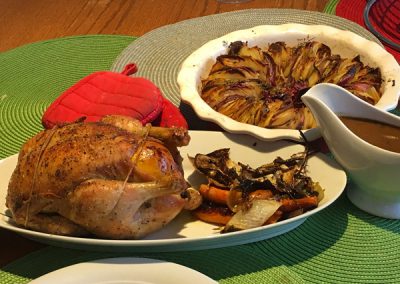 Roast Chicken - On the Table