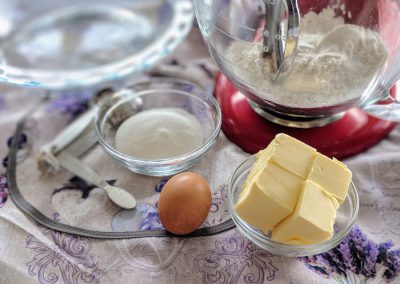 Homemade Gluten Free Shortbread Pie Crust - Ingredients