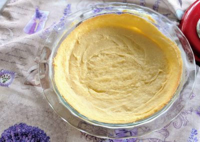 Homemade Gluten Free Shortbread Pie Crust - Ready to Serve