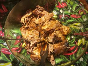 Slow Cooked Pulled Pork - Into the Slow cooker Shred your Beef