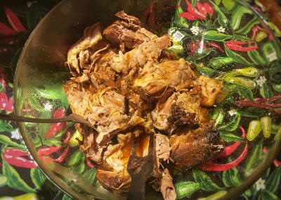 Slow Cooked Pulled Pork - Into the Slow cooker Shred your Beef
