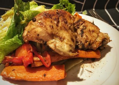 Slow Cooker Chicken Thighs - Ready to Serve