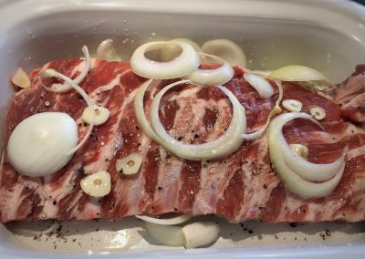 Homemade Slow Cooked Pork Side Ribs - Into the Slow Cooker