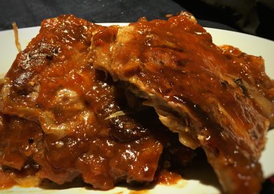 Homemade Slow Cooked Pork Side Ribs - Ready to Serve