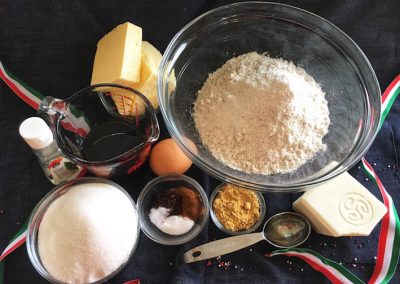 Soft & Chewy Gingerbread Cookies - Ingredients