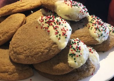 Soft & Chewy Gingerbread Cookies - Ready to Serve